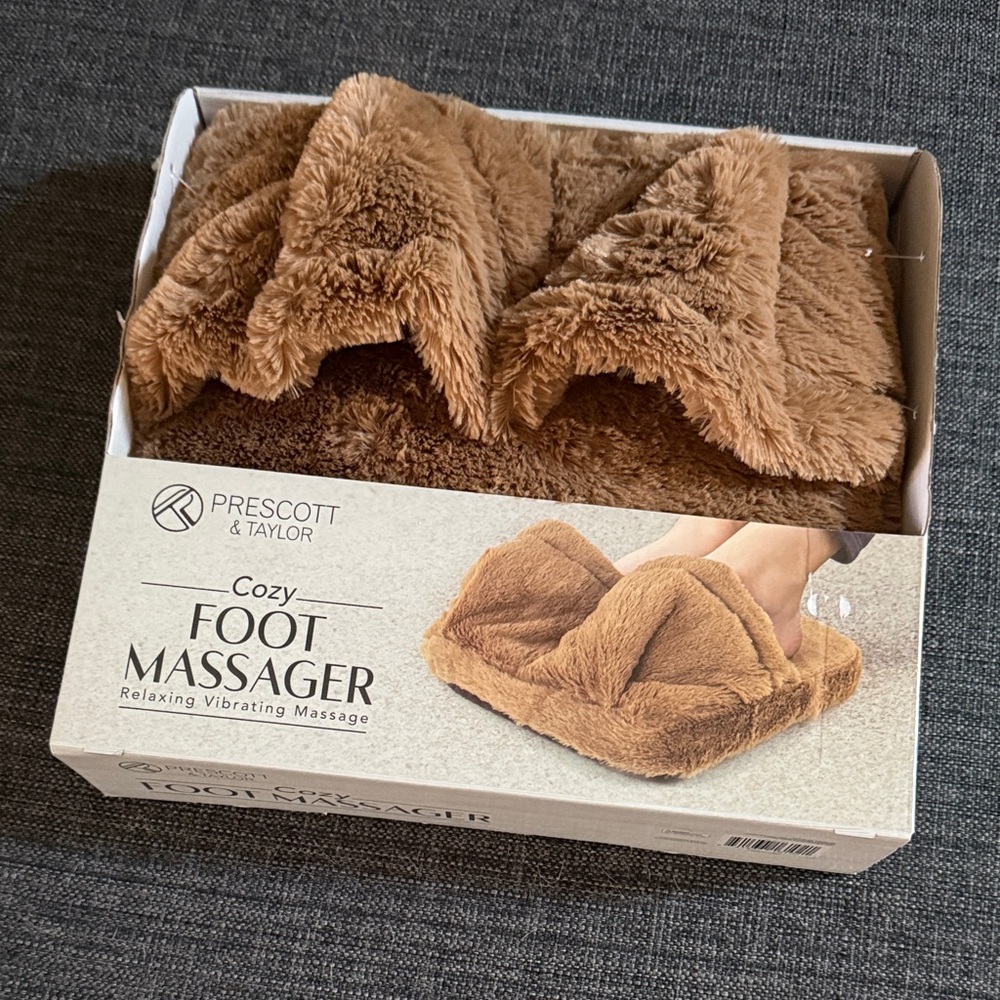 Brown Cozy Foot Massager
